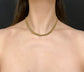 A FINE GEORGIAN TEXTURED BELCHER GUARD CHAIN