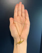 VICTORIAN 15CT GOLD SWALLOW PENDANT