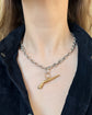 VICTORIAN 15CT GOLD HORSE LEG PENDANT