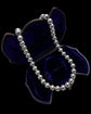VICTORIAN LARGE SCALE SILVER BEAD NECKLACE