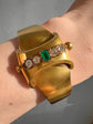VICTORIAN EMERALD & DIAMOND BANGLE