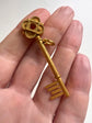 VICTORIAN BOXED 15CT GOLD KEY PENDANT