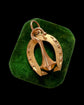 VICTORIAN 15CT GOLD HORSESHOE & NAIL FOLDING BUTTON HOOK