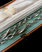 ANTIQUE SILVER TWIST LINK CHAIN