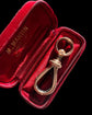 SUPERSIZED ANTIQUE 9CT GOLD LOCKING DOGCLIP