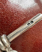 EDWARDIAN HEAVYWEIGHT SILVER DOUBLE CURB ALBERT CHAIN