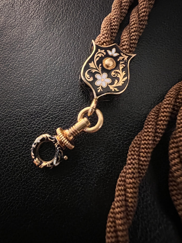 Victorian sales hair necklace