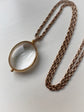 VICTORIAN 15CT GOLD & CRYSTAL LOCKET