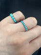 GEORGIAN TURQUOISE ETERNITY RING