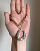 VICTORIAN MIXED METAL HORSESHOE PENDANT