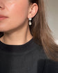 EARLY 19TH CENTURY DOUBLE PASTE DROP EARINGS
