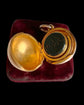 VICTORIAN 15CT GOLD ORB WITH HIDDEN SWIVEL SEAL