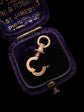 ANTIQUE 15CT GOLD TWIST DOGCLIP