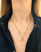 ANTIQUE CHUNKY 9CT GOLD BOLT