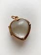 VICTORIAN ROCK CRYSTAL HEART LOCKET