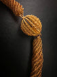 GEORGIAN WOVEN HIGH CARAT GOLD CHAIN NECKLACE