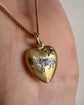VINTAGE ZODIAC ‘ARIES’ RAM HEART PENDANT