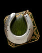 VICTORIAN MIXED METAL HORSESHOE PENDANT
