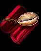 19TH CENTURY COWRIE SHELL PENDANT