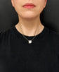 VICTORIAN CARVED MOONSTONE & DIAMOND DOG NECKLACE