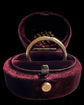 GEORGIAN FINELY CHASED GEORGIAIN OUROBOROS SNAKE SPLIT RING