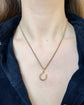 VICTORIAN 15CT GOLD HORSESHOE PENDANT