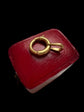 VICTORIAN 18CT BOLT RING