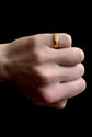 VICTORIAN 22CT ‘MIZPAH’ RING