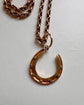 VICTORIAN 15CT GOLD HORSESHOE PENDANT