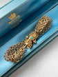 GEORGIAN 15CT BRACELET WIRH AN EXCEPTIONAL TURQUOISE SET CLASP