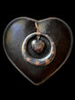 VICTORIAN NIELLO HEART & DISC PENDANT
