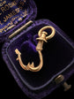 19TH CENTURY FRENCH TWIST DOG CLIP IN 18CT GOLD