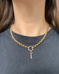 ANTIQUE MINI 9CT GOLD KEY PENDANT