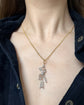 VICTORIAN DIAMOND ARROW & QUIVER PENDANT