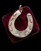 VICTORIAN SILVER HORSESHOE PENDANT