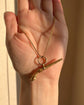 VICTORIAN 15CT GOLD HORSE LEG PENDANT