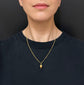 VICTORIAN 18CT GOLD MINI ACORN PENDANT