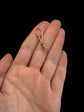 VICTORIAN 15CT GOLD LATGE SNAKE DOG CLIP
