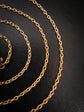 VICTORIAN 18CT GOLD FINE BELCHER CHAIN