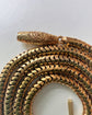 VICTORIAN 15CT GOLD BRAZILIAN / SNAKE LINK CHAIN