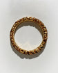 GEORGIAN 15CT GOLD LARGE SPLIT RING