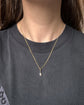 VICTORIAN DIAMOND & PEARL MINI ACORN PENDANT