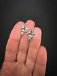 VICTORIAN SILVER ACORN EARRINGS