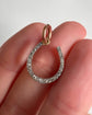 ANTIQUE DIAMOND HORSESHOE PENDANT