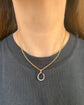 ANTIQUE DIAMOND HORSESHOE PENDANT