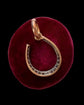 ANTIQUE DIAMOND HORSESHOE PENDANT