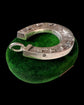 LARGE VICTORIAN SILVER HORSESHOE PENDANT