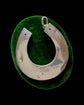 LARGE VICTORIAN SILVER HORSESHOE PENDANT