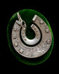 LARGE VICTORIAN SILVER HORSESHOE PENDANT