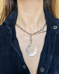 LARGE VICTORIAN SILVER HORSESHOE PENDANT